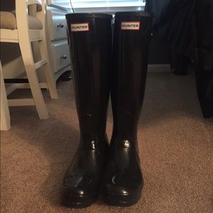 Hunter rain boots